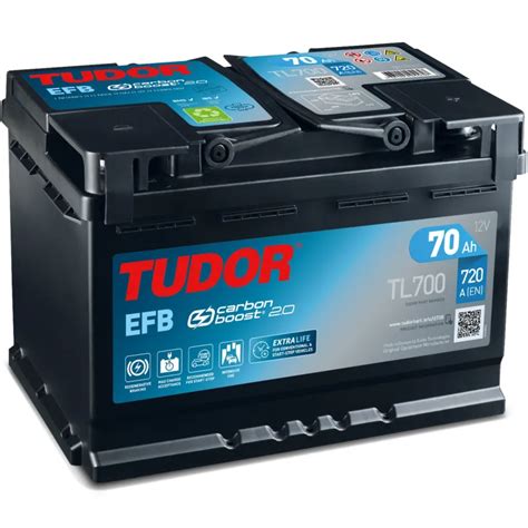 batteria tudor 70 ah start stop|Batería Tudor Start Stop EFB TL700 70Ah .